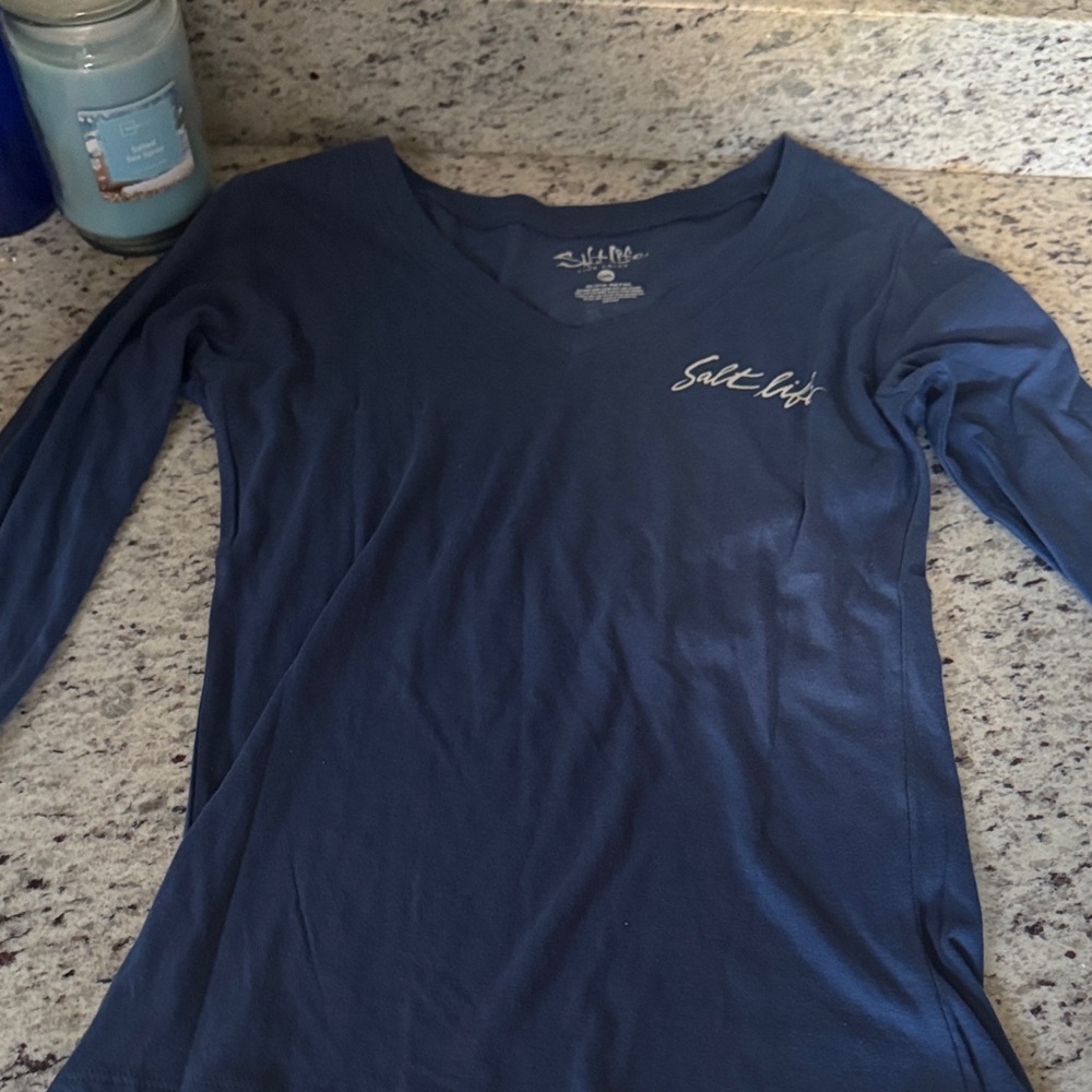 Small salt life long sleeve shirt